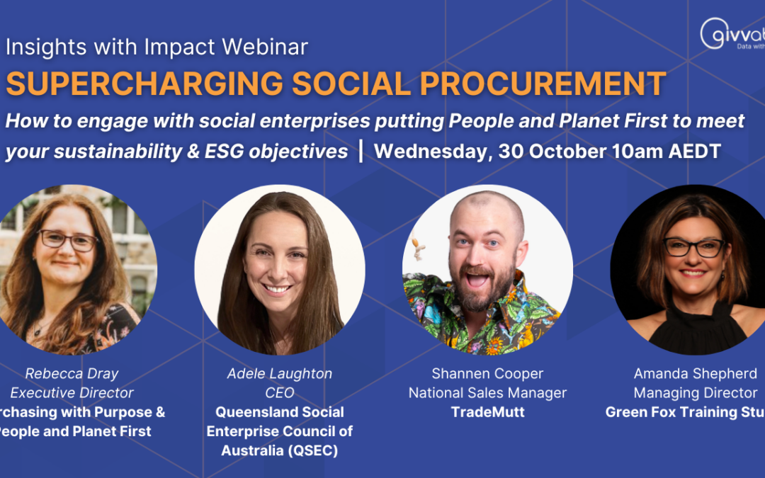 Supercharging Social Procurement